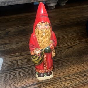 Vaillancourt Father Christmas with Puppy 2003